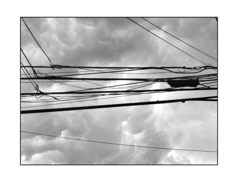 picture of the exhibition location Transmit Dye-sub photo on foamcore in frame designed with Dan Sokol & 3D-printed in black bioplastic (polylactic acid) 10” x 12” 2025.retail price:$950