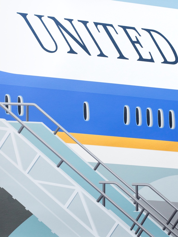 picture of the exhibition location Air Force One, 2018