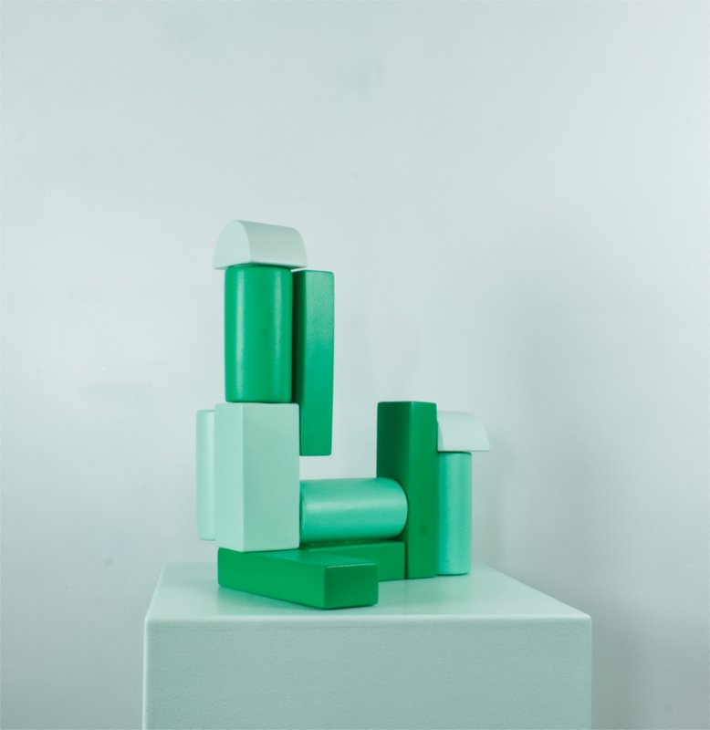 picture of the exhibition location Building Block - Green