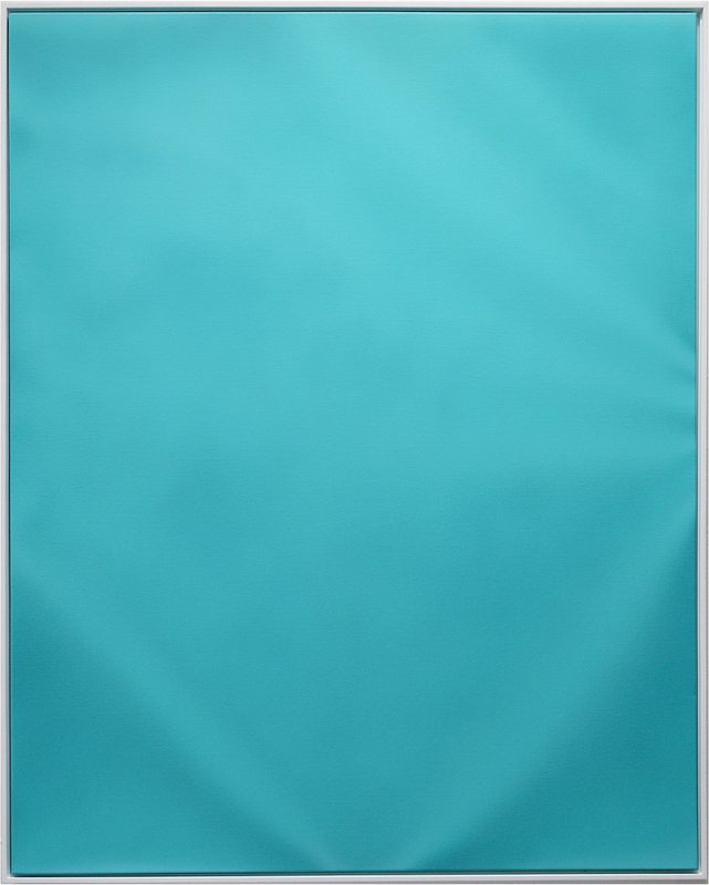 picture of the exhibition location Turquoise (Ruffled series)