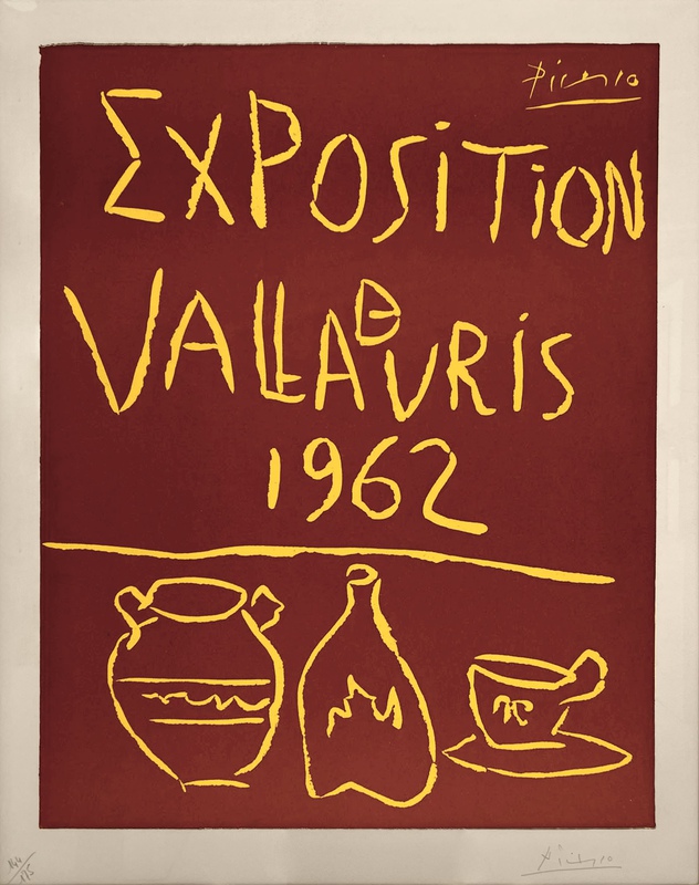 picture of the exhibition location Exposition Vallauris 1962
