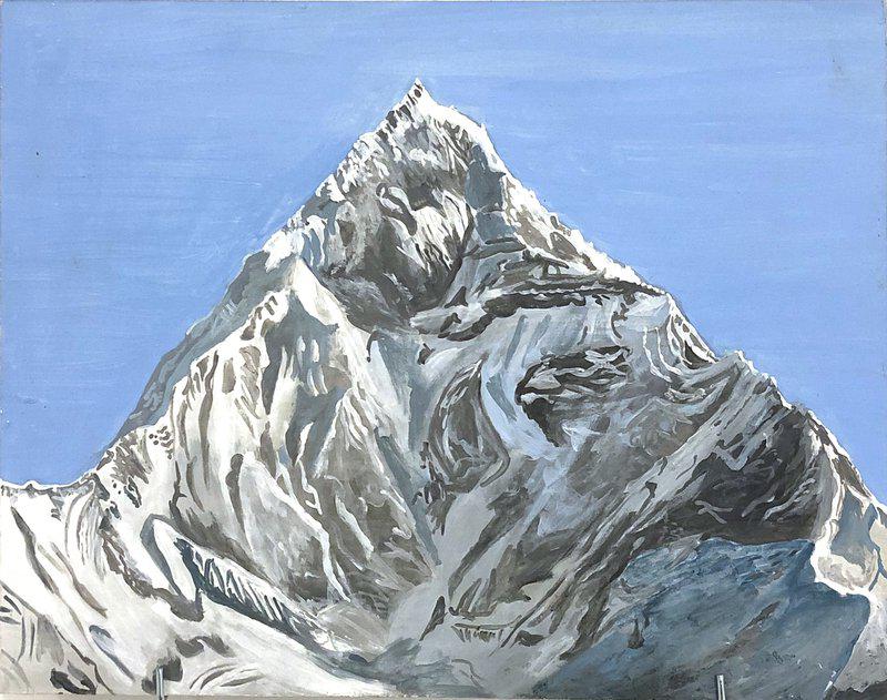 picture of the exhibition location Mount Machapuchare, Holy Mountain Series