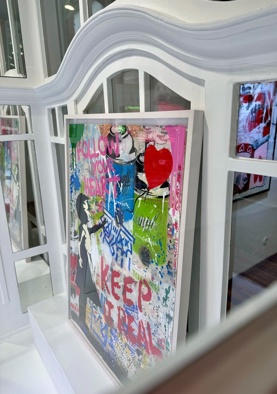 exhibition - Mr. Brainwash - Whimsical Mountains -  FRANK FLUEGEL GALERIE