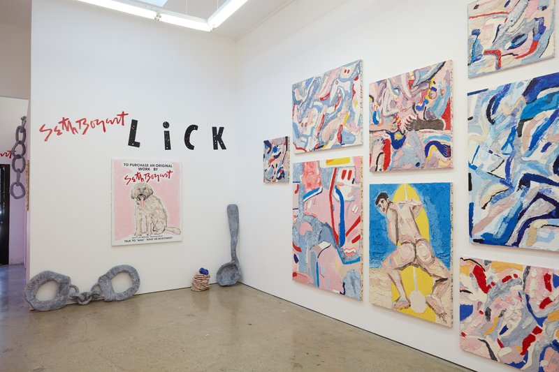 exhibition - Seth Bogart 'LICK'