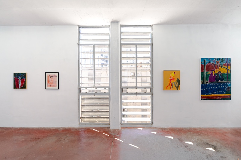 exhibition - Untitled: Tal R, Daniel Richter