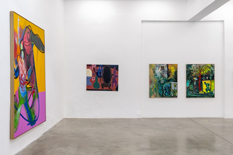 exhibition - Untitled: Tal R, Daniel Richter