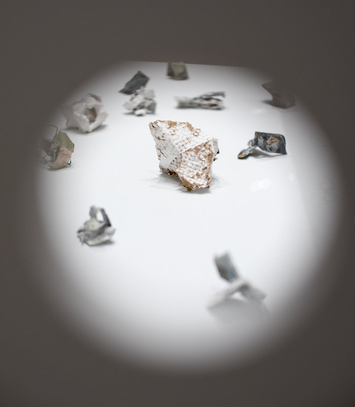 exhibition - Paper Louise Tiny Fishman Rock