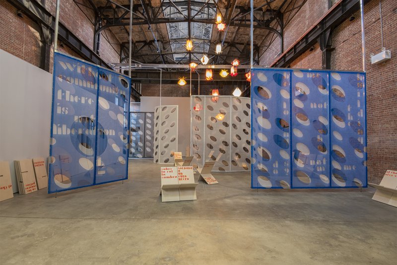 exhibition - Rafael Domenech: Model to exhaust this place (SculptureCenter Pavilion)