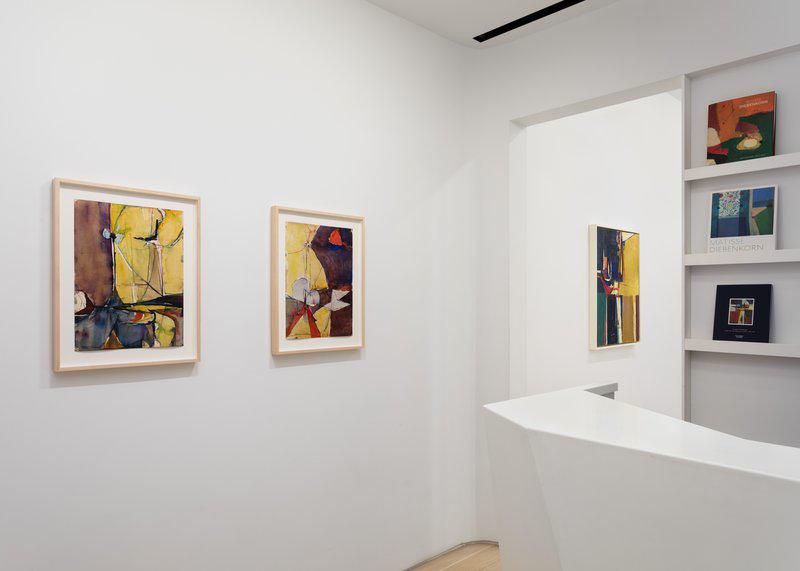 exhibition - Richard Diebenkorn: Paintings and Works on Paper 1946-1952