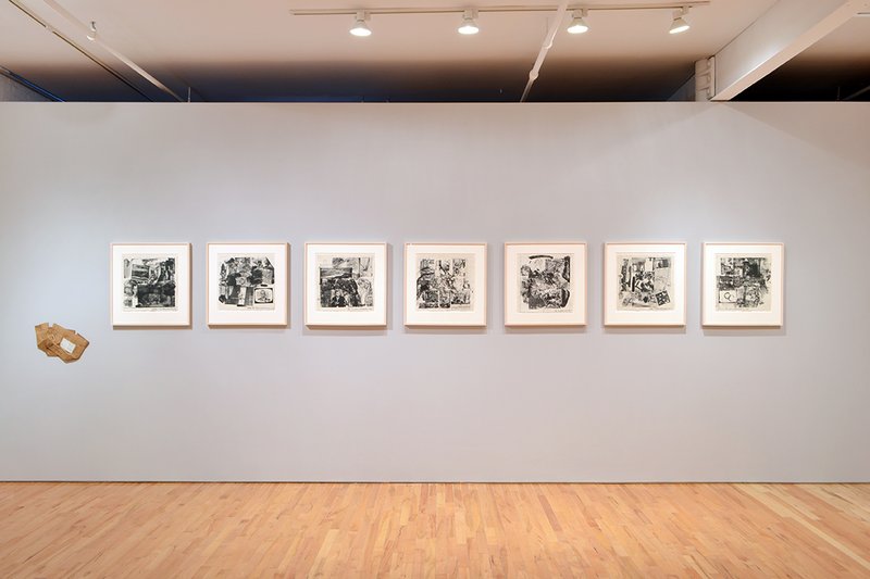 exhibition - Robert Rauschenberg: Rookery Mounds & Selected Series from the 60s and 70s