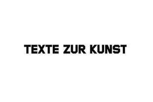 TEXTE ZUR KUNST art gallery