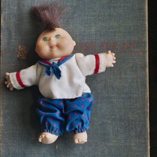 Baby Mohawk Doll art for sale