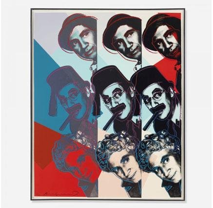 Andy Warhol - The Marx Brothers, Print