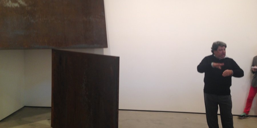 A nerve-wracking early Richard Serra