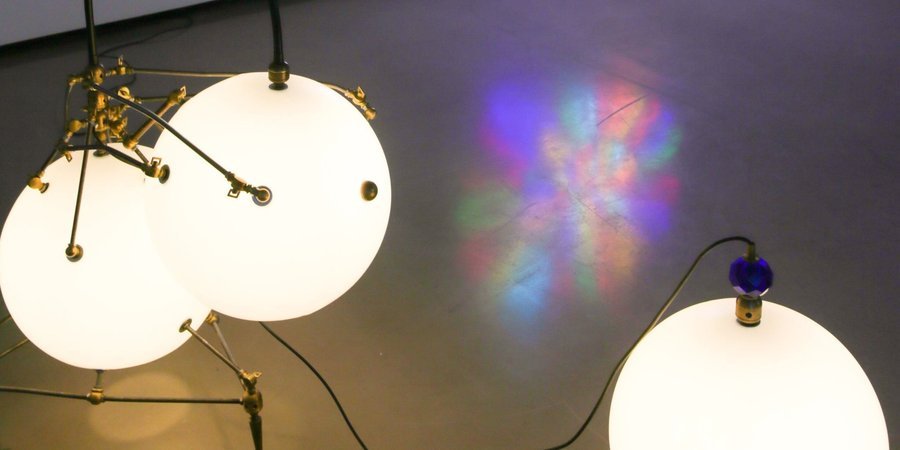 R. M. Fischer's multipart light installation 