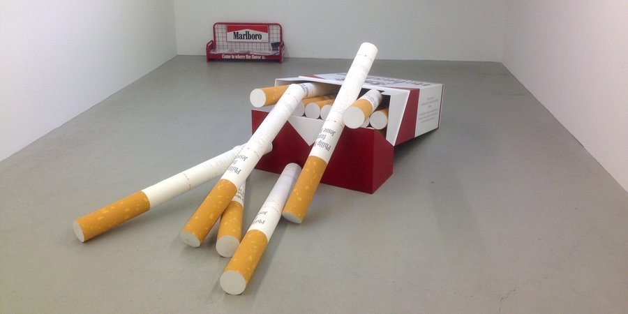 Hans Haacke at Paula Cooper's new project space