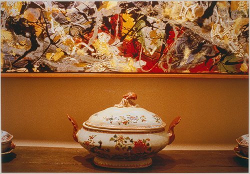 Louise Lawler, Pollock and Tureen: Arranged by Mr. and Mrs. Burton Tremaine, Connecticut, 1984