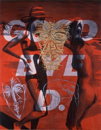 David Salle, Good Bye D (1982)