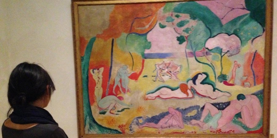 Matisse's <em> Le Bonheur de Vivre</em> (1905-6) is possibly the Barnes's greatest masterpiece