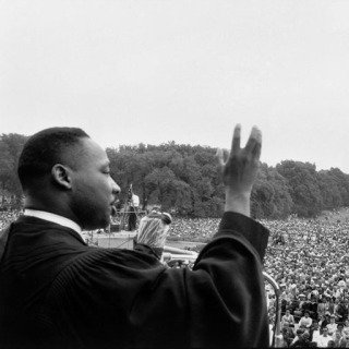 Washington DC. Prayer Pilgrimage for Freedom, May 17, 1957. Martin Luther King speaking to the crowds. art for sale