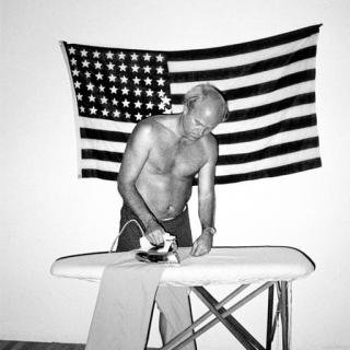 Chico Aragao, James Rosenquist Ironing His Trousers