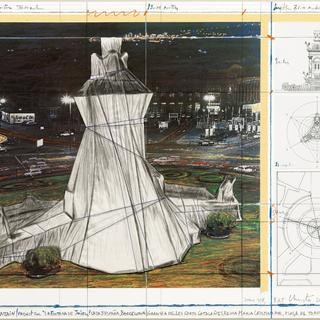 Christo and Jeanne-Claude, Wrapped Fountain