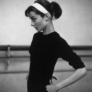 Paris. 1956. Dutch actress Audrey Hepburn. art for sale