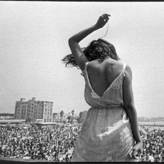 Dennis Stock, USA. California. 1968. Venice Beach Rock Festival.