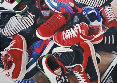 work by Dodit Artawan - Running Out of Closet Space #:5152