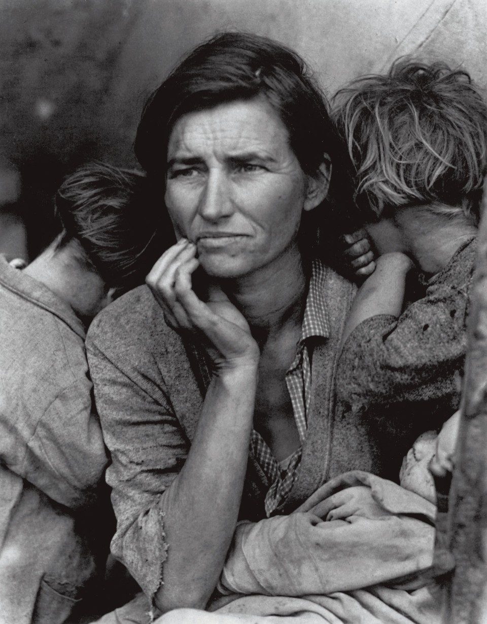 Dorothea Lange - Migrant Mother, Nipoma, California, Photograph