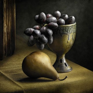 Still Life with Grapes art for sale
