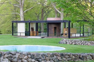 The Philip Johnson Glass House art gallery