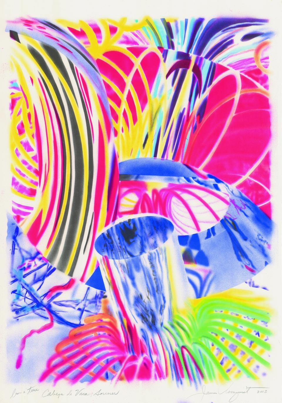 James Rosenquist - Cabeza de Vaca, Sorcerer, Print