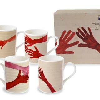 Louise Bourgeois, 10am is When You Come To Me-  set of 4 Mugs