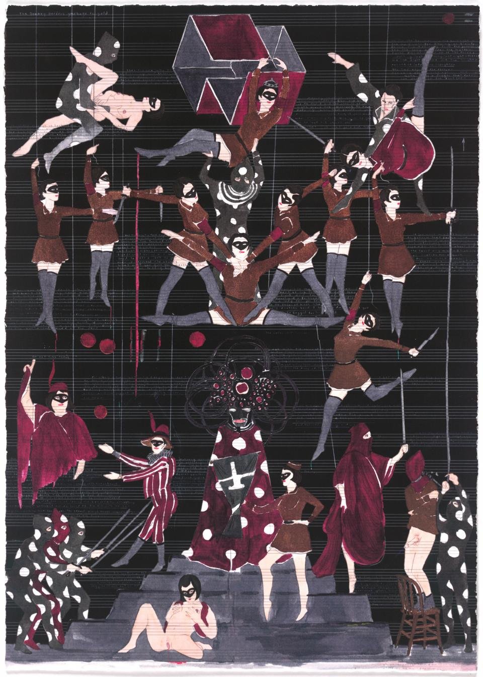 Marcel Dzama - Where All Harmonies are Tuned, Print