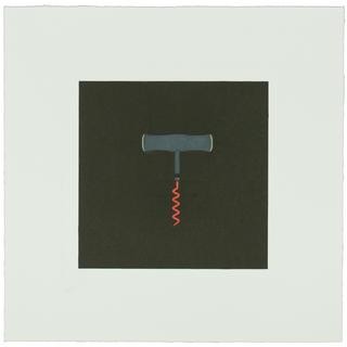 Michael Craig-Martin, The Catalan Suite I - Corkscrew