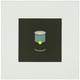 Michael Craig-Martin, The Catalan Suite I - Soup Can