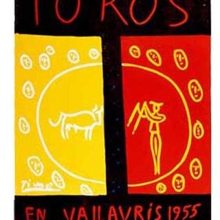 Toros en Vallauris 1955 art for sale