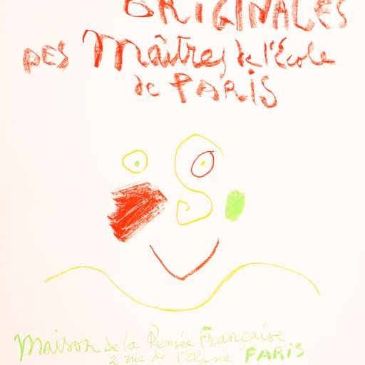 Affiches originales des Maîtres de Paris