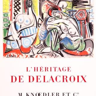 Pablo Picasso, L'héritage Delacroix