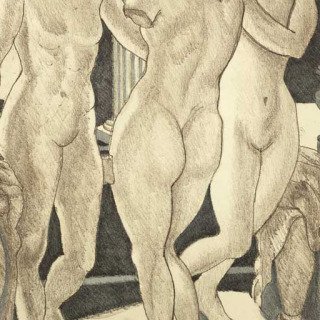 Philip Pearlstein, The Three Graces