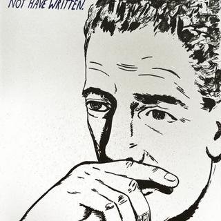 Raymond Pettibon, I See Before Me Words I Should Not Have Written