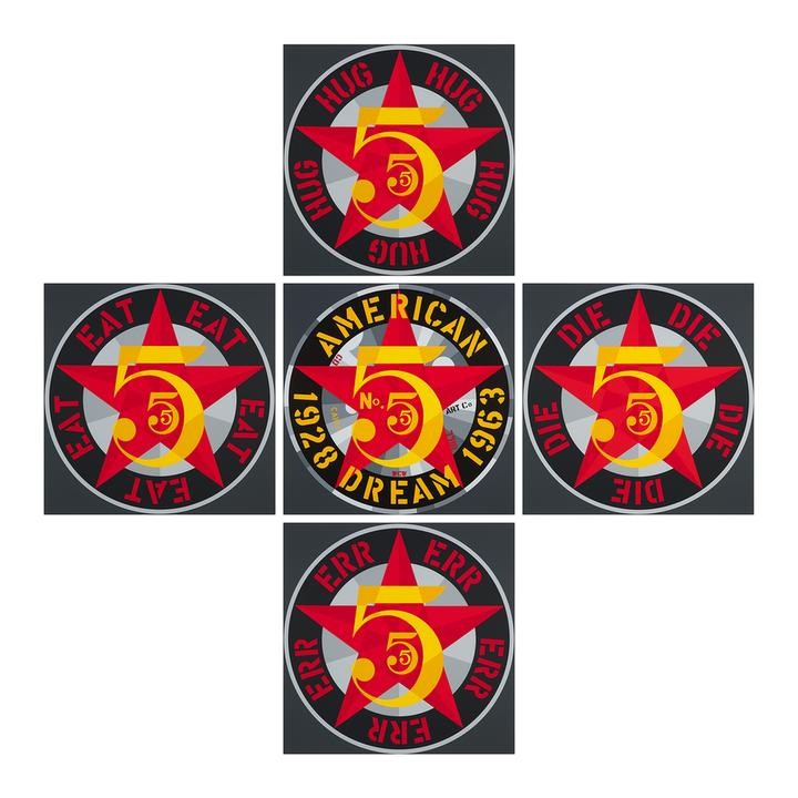 robert indiana the figure 5
