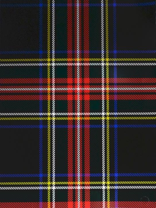 Wall Mural Royal Stewart tartan