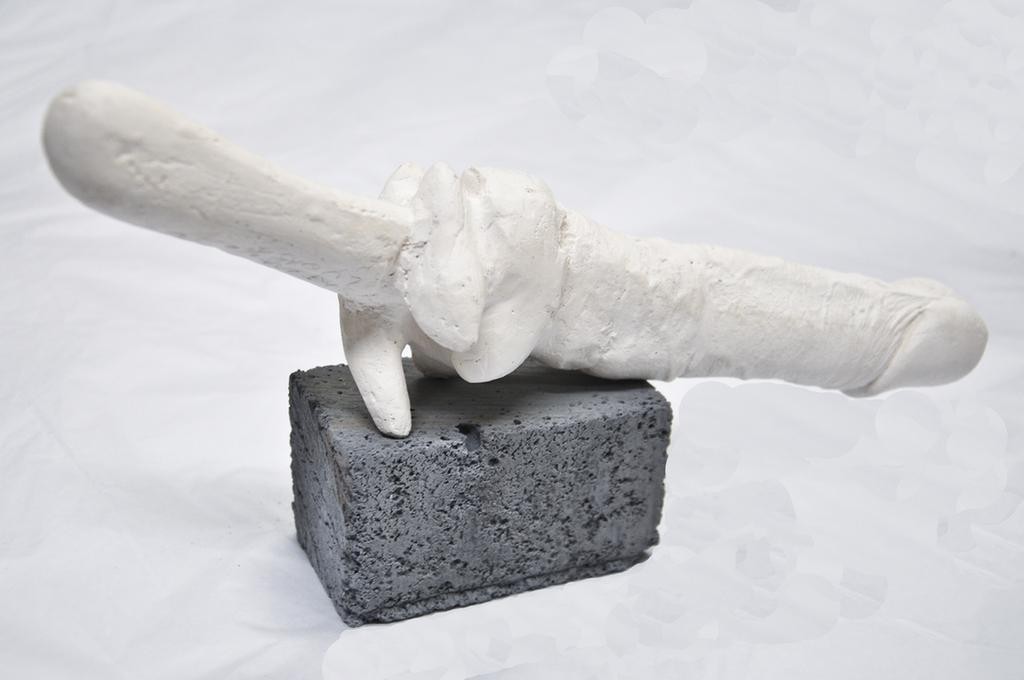 Sarah Lucas - Priapus (2013)