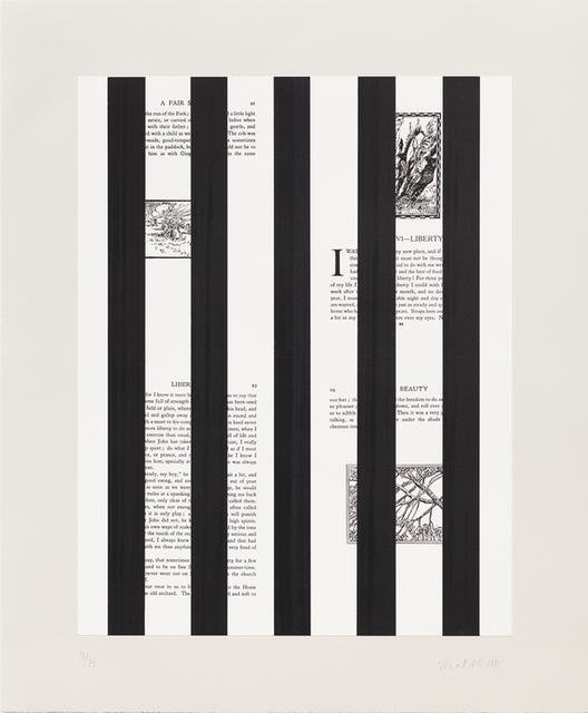 Tim Rollins and K.O.S. - Black Beauty The Liberty, Print