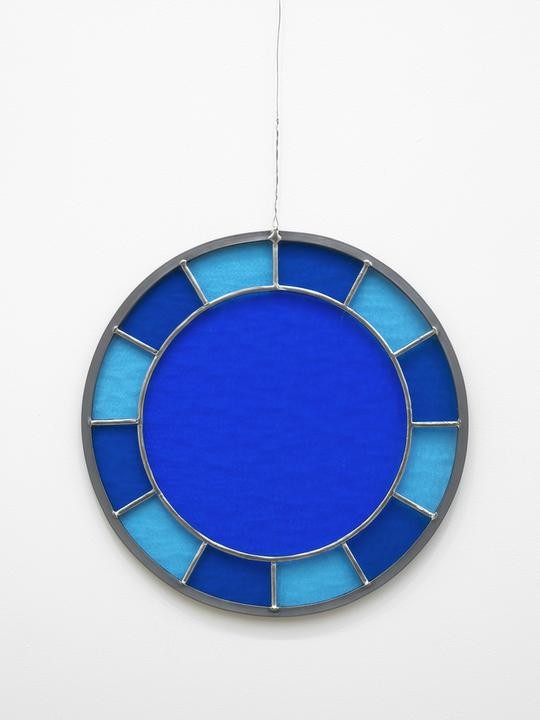by ugo_rondinone - blue blue blue clock